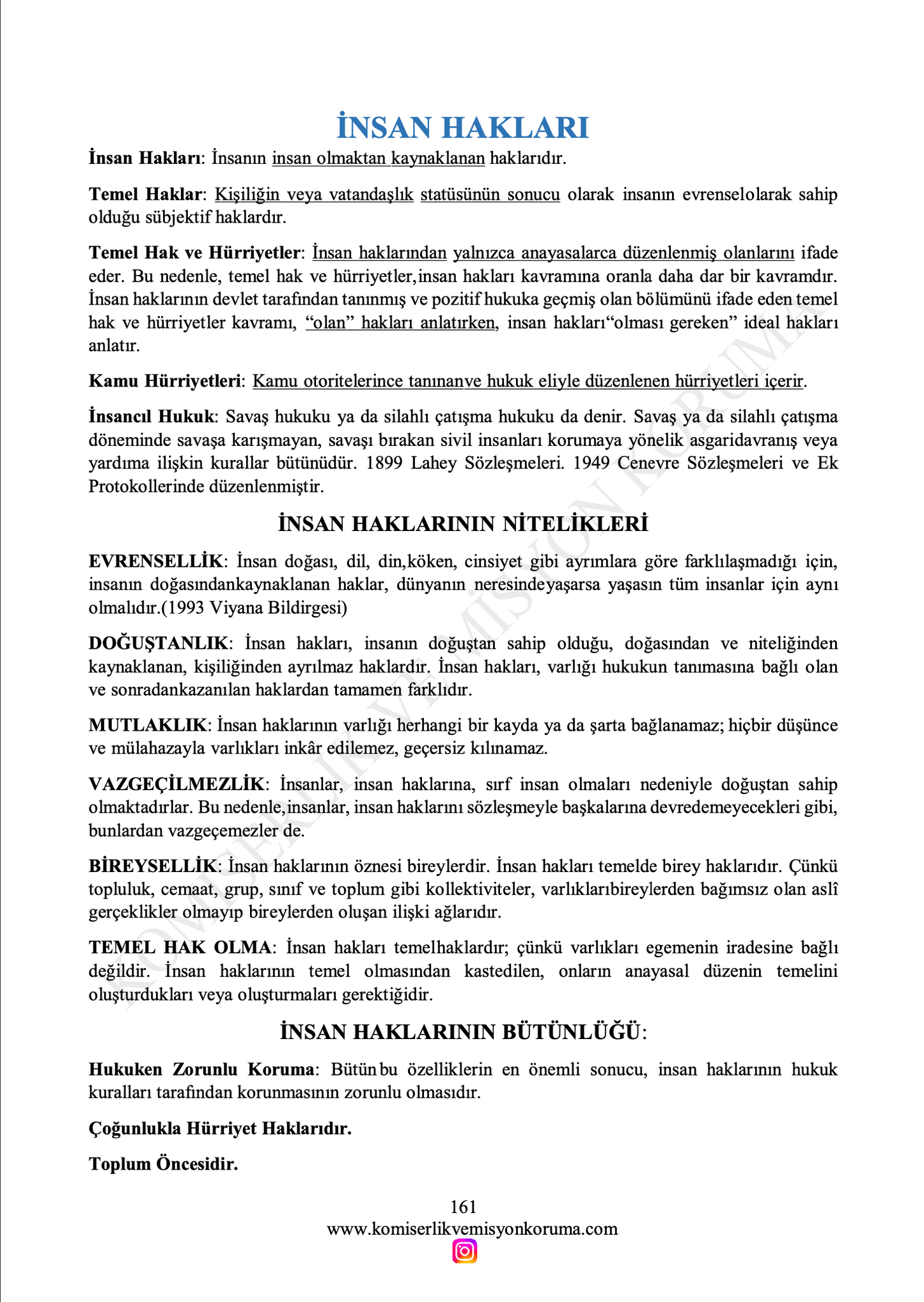 2026 | Hukuk Ders Notları (6 Dersin Notu)
