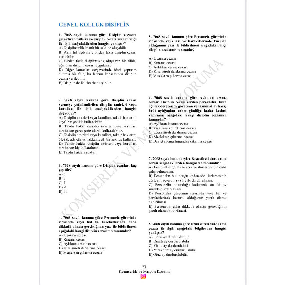 2025 | Paem Tüm Dersler Soru Kitabı