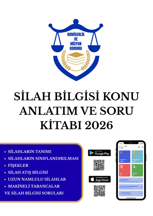 2026 | Silah Bilgisi Konu Anlatım Ve Soru Kitabı